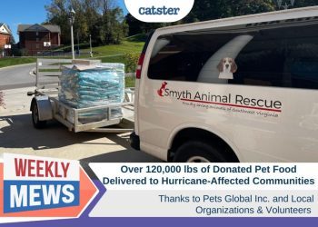 Over 120,000 lbs of Donated Pet Food Delivered to Hurricane-Affected Communities Thanks to Pets Global & Locals