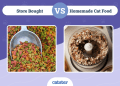Store Bought vs Homemade Cat Food: Vet-Reviewed Pros, Cons & FAQ