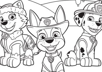 Best PAW Patrol Coloring Pages