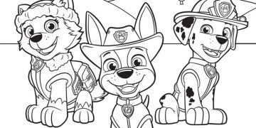 Best PAW Patrol Coloring Pages